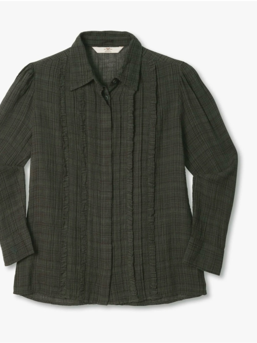 King Ranch Women’s Plaid Shirt large